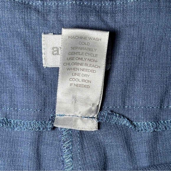 Avenue Women’s 22 Blue Dress Pants Pull On Stretch Comfort Waist Office Career - Picture 4 of 5